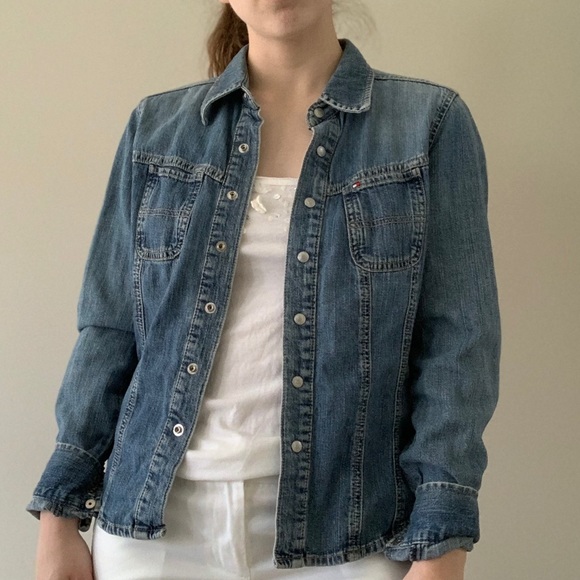 Tommy Hilfiger Jean Jacket 🍃 - Picture 6 of 7